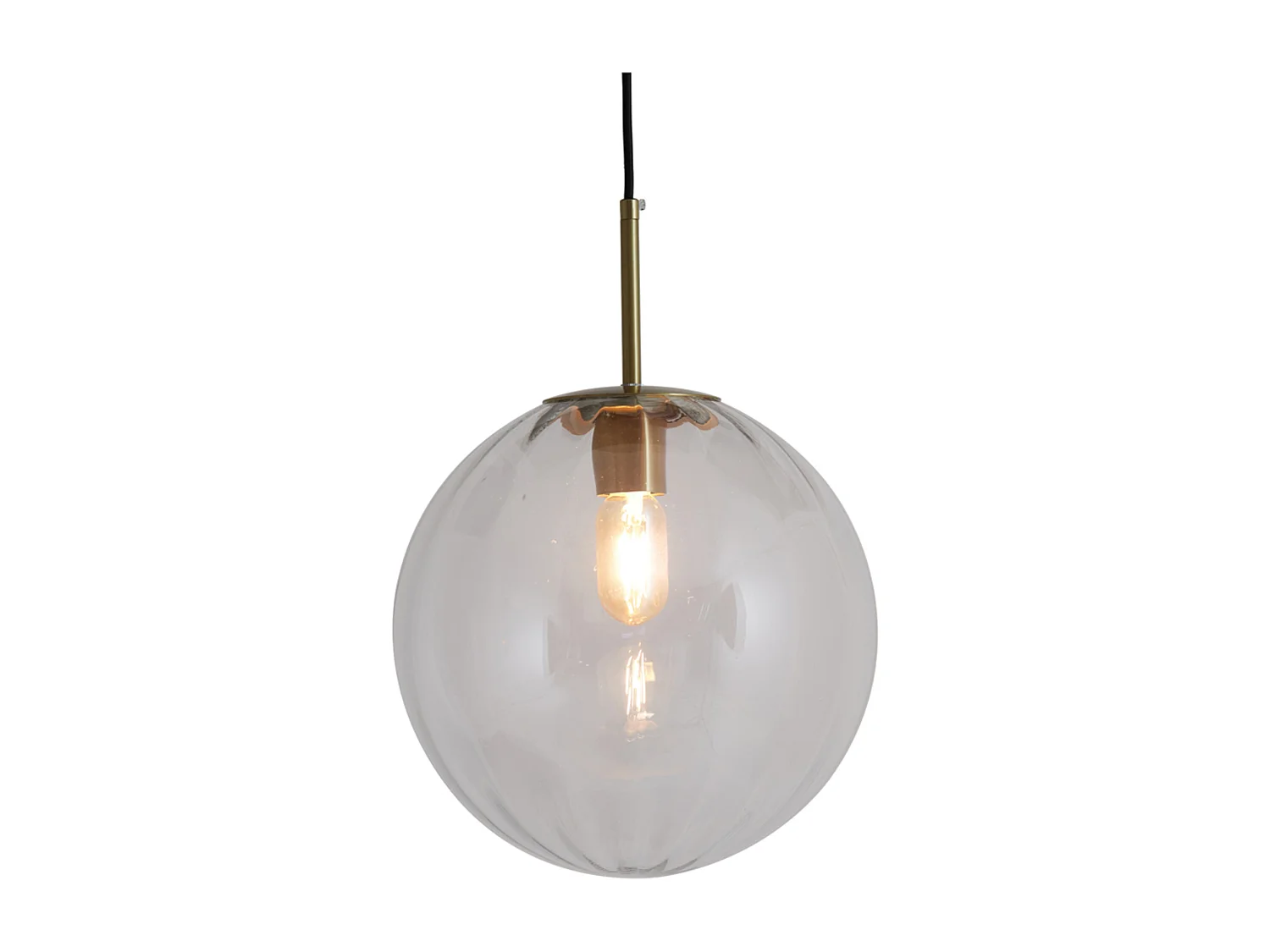 Lampe à suspension MAGDALA / Ø48x48cm - Transparent