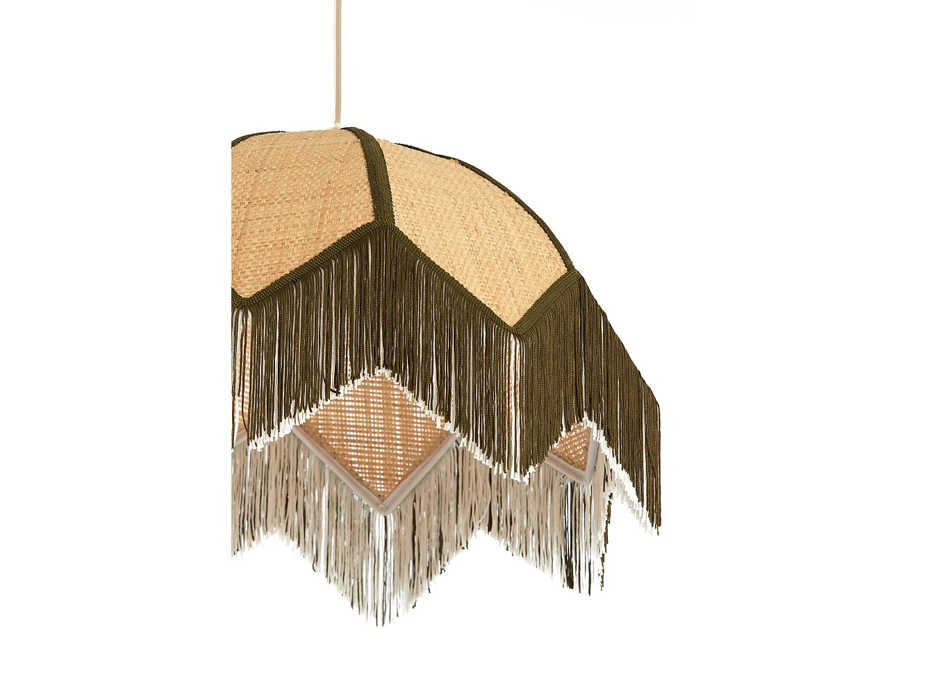 Suspension SULINA - Ø45x32,5cm - Vert