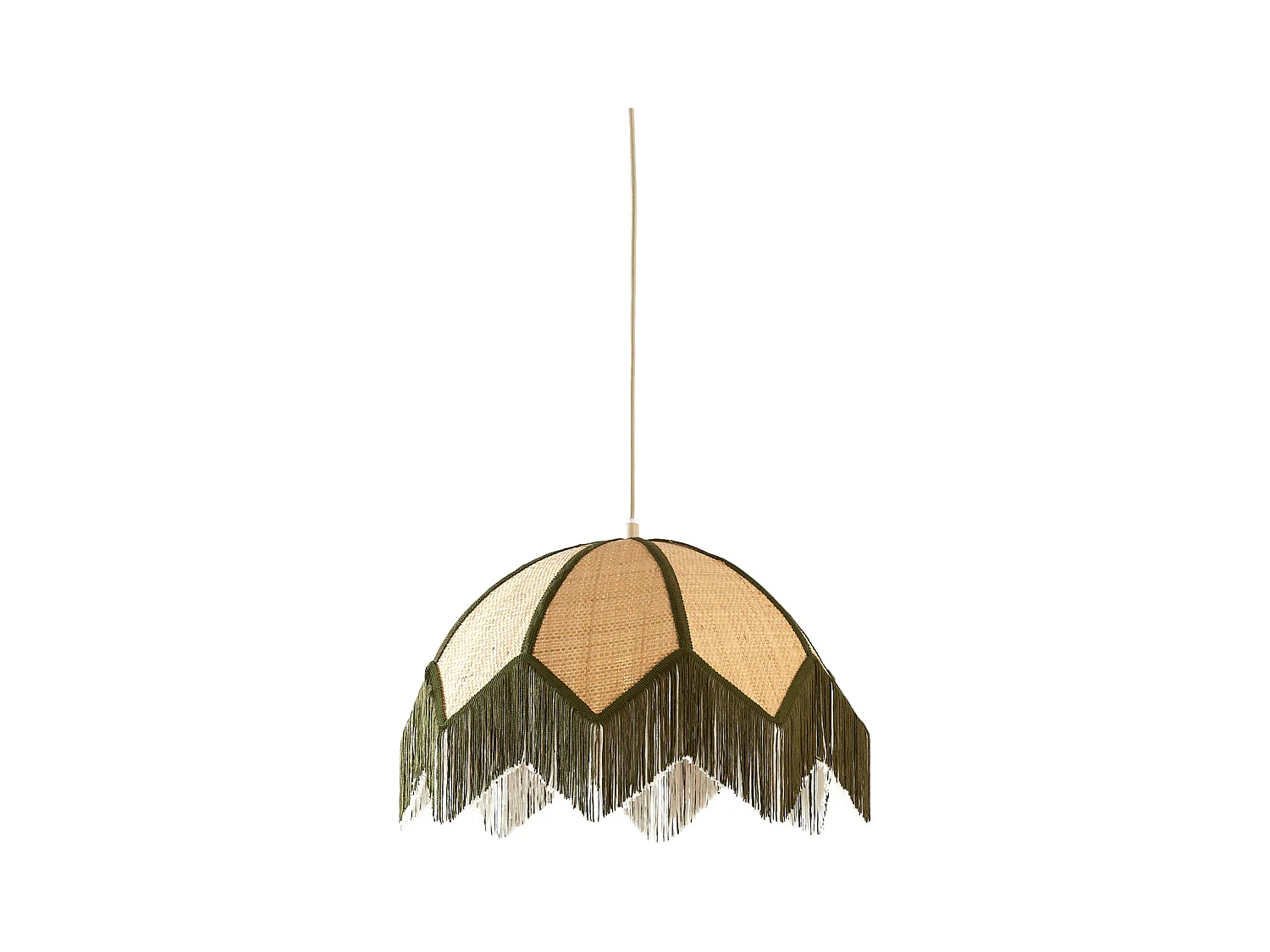Suspension SULINA - Ø45x32,5cm - Vert