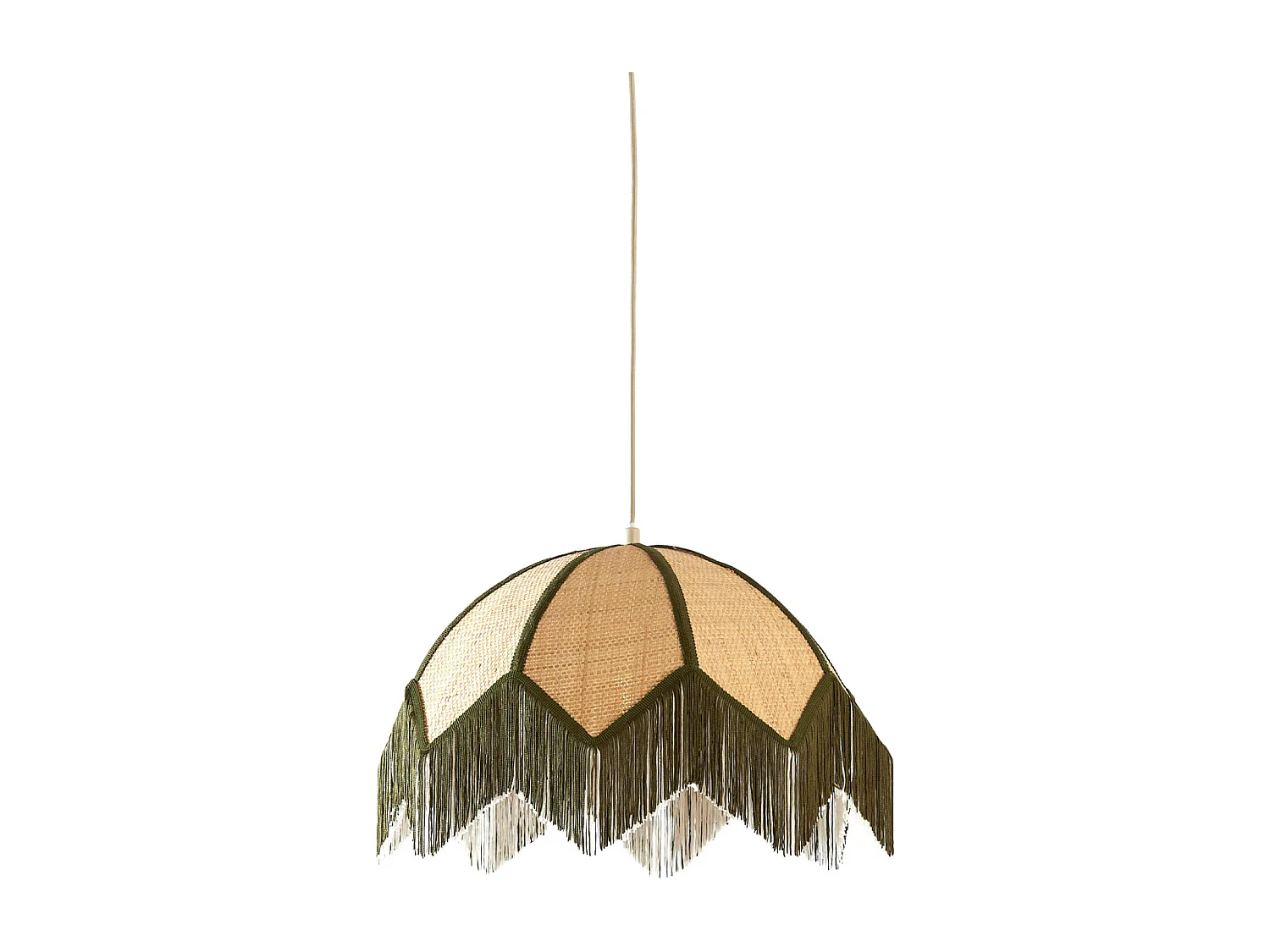 Suspension SULINA - Ø45x32,5cm - Vert