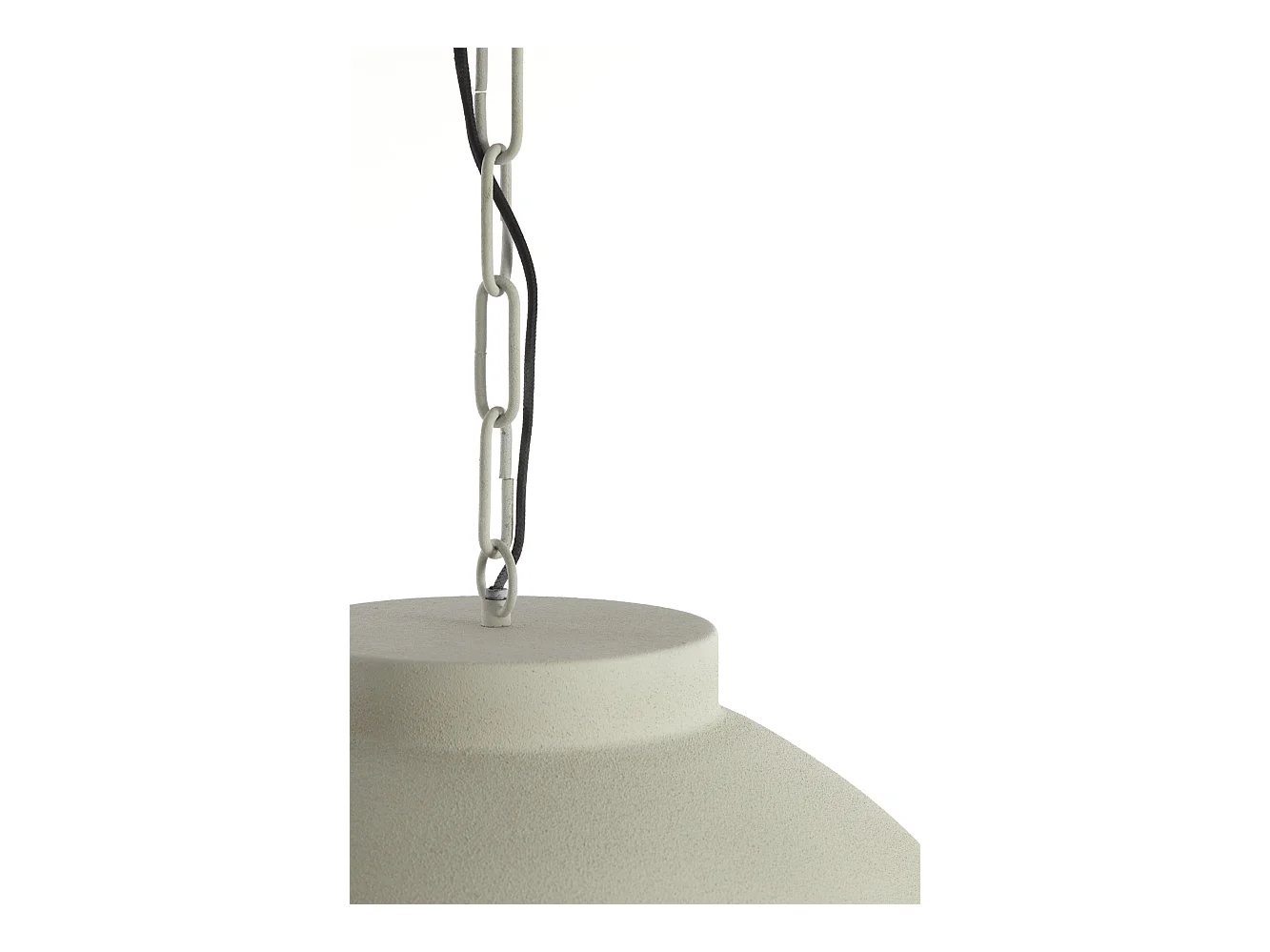 Suspension KYLIE - Ø60x42cm - Blanc