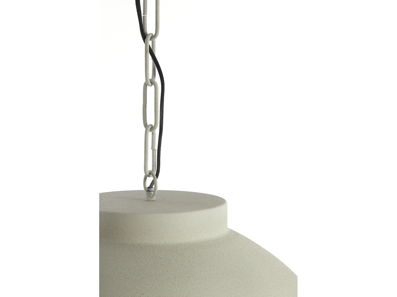 Suspension KYLIE - Ø60x42cm - Blanc