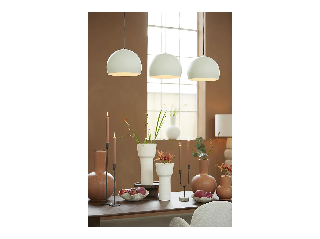 Suspension JAICEY - 120x33x25cm - Gris