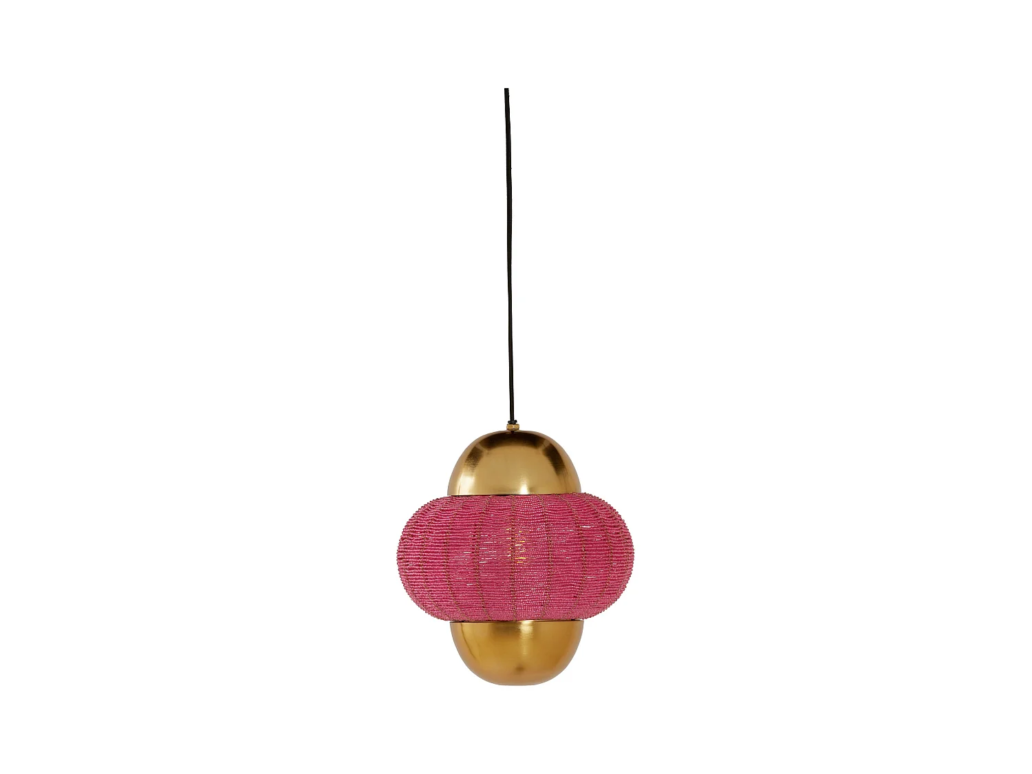 Lampe à suspension CETARA - Ø26x28cm - Rose