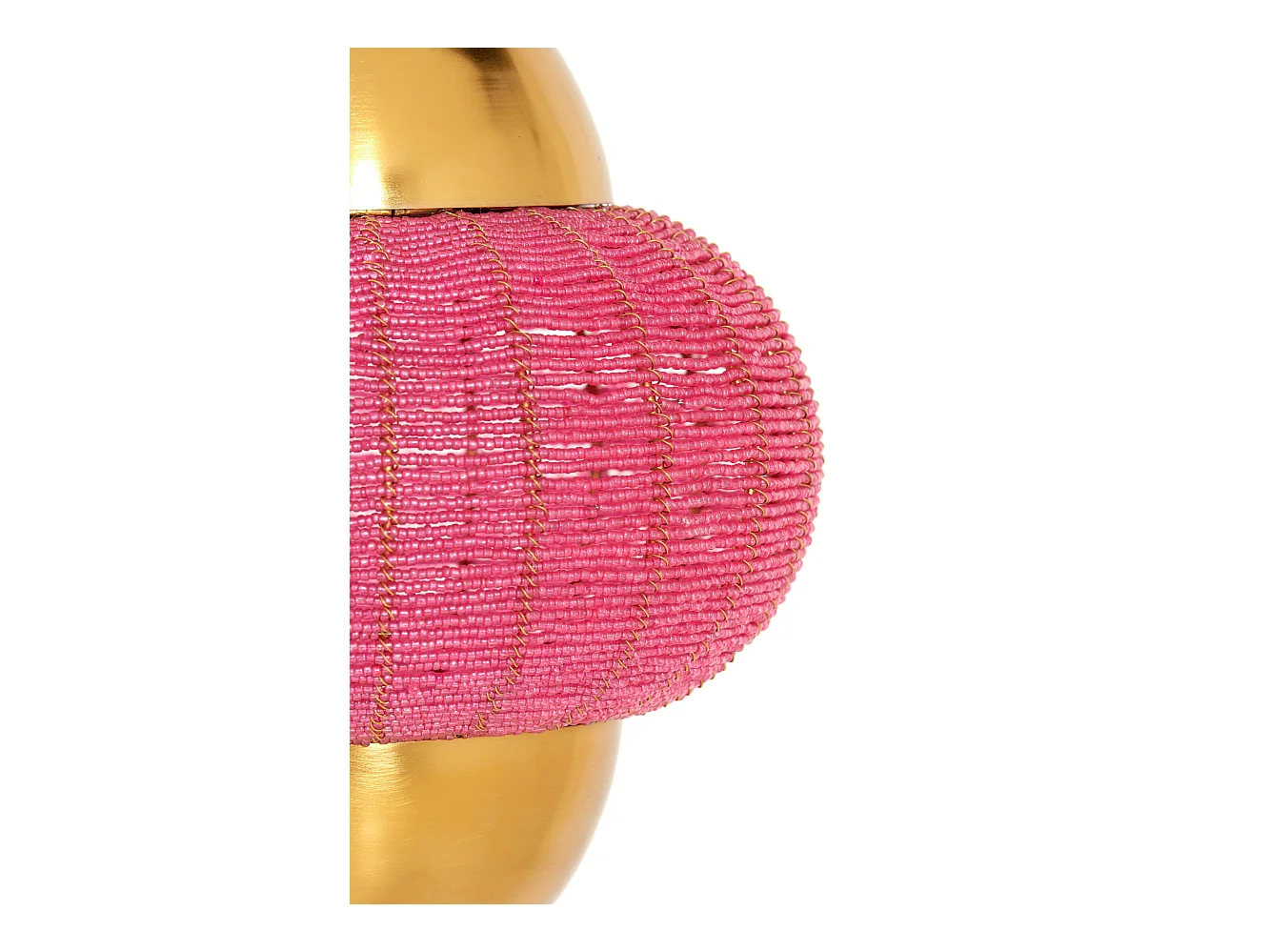 Lampe à suspension CETARA - Ø26x28cm - Rose