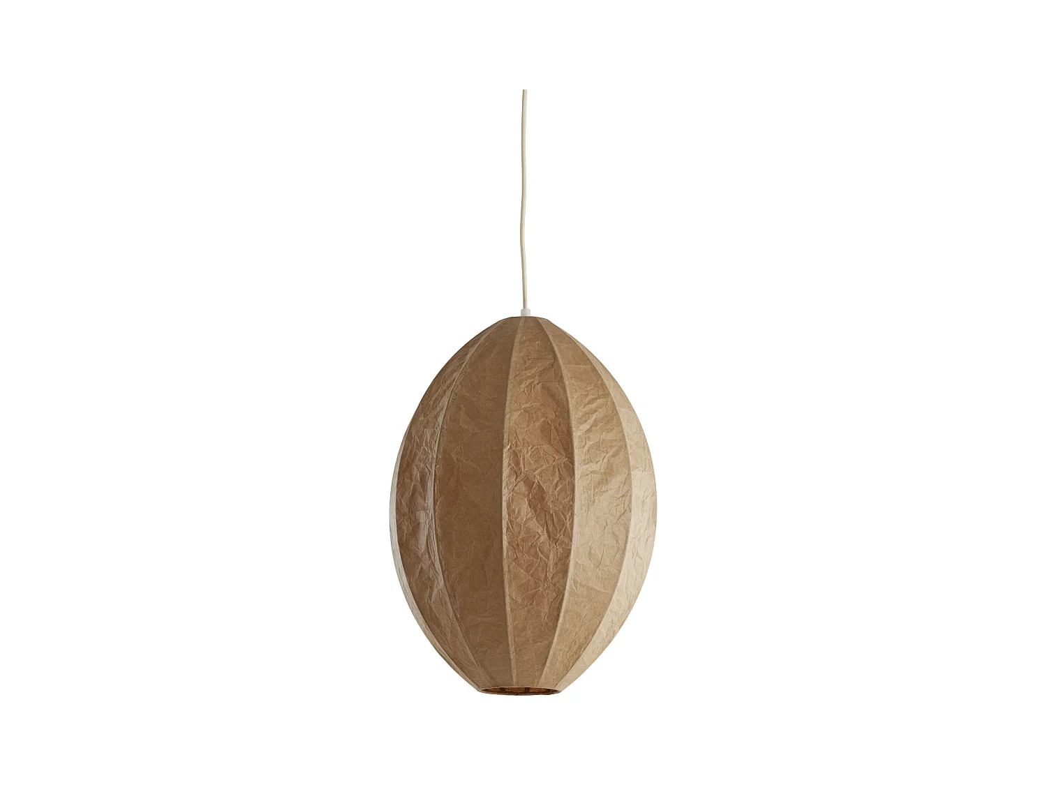 Suspension MILATOS - Ø38x51cm - Marron