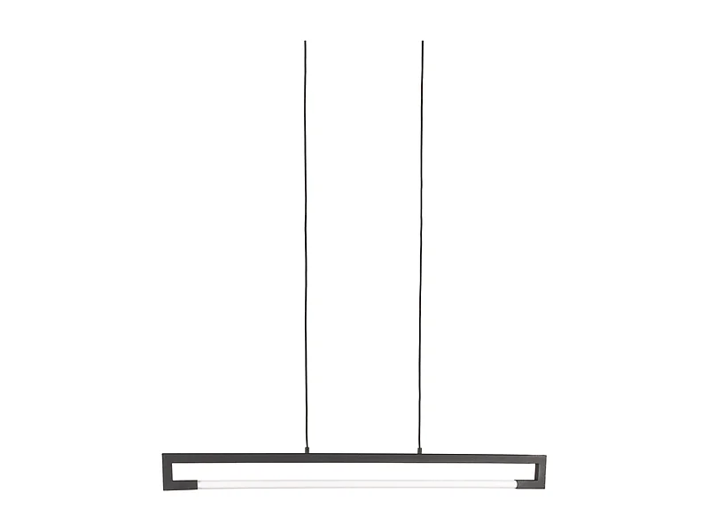 Hanglamp Futuro - Zwart - 120x9x118 cm