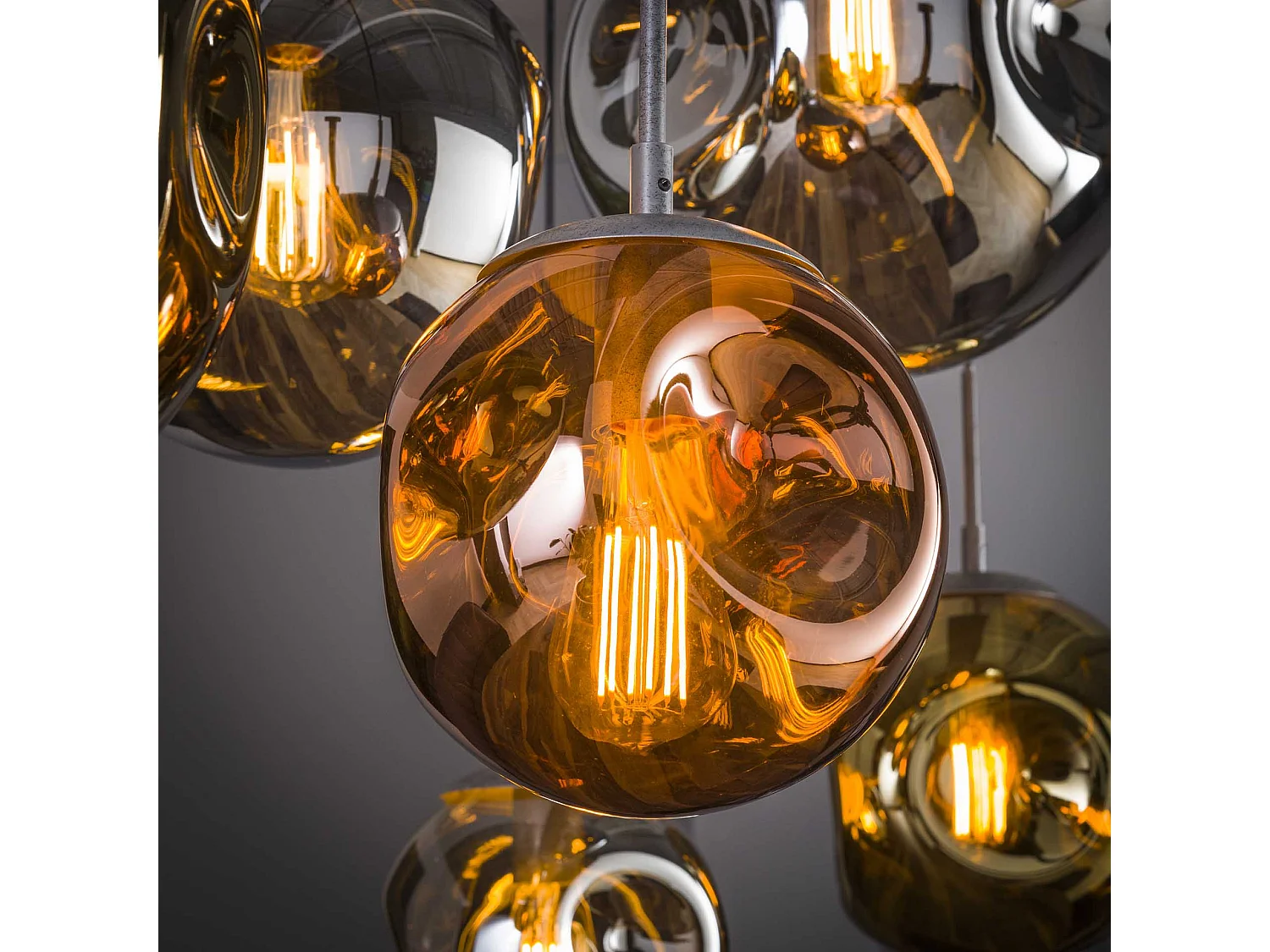 Lampe à suspension 4+3 étoiles