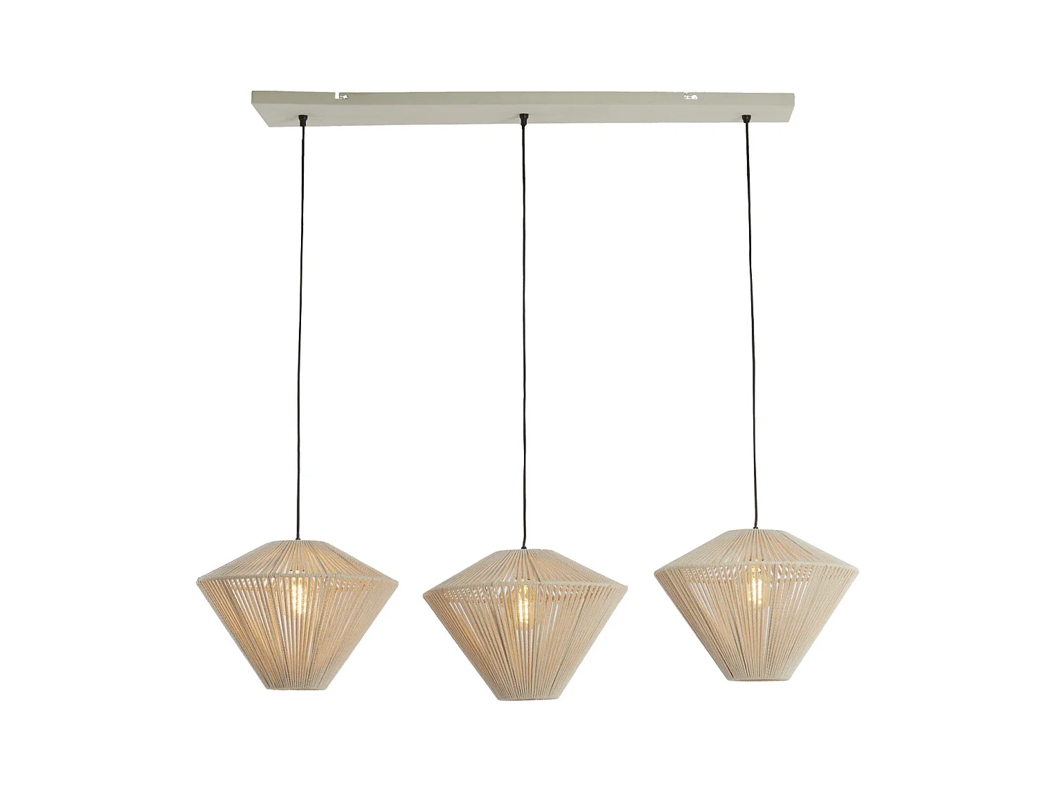 Suspension FELIDA - 120x42x130cm - Blanc