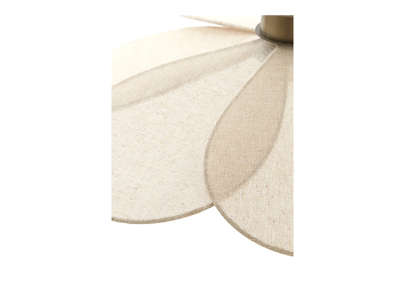 Suspension FYANO - Ø46x13cm - Marron