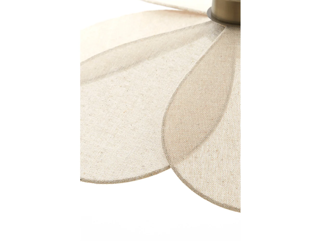 Suspension FYANO - Ø46x13cm - Marron