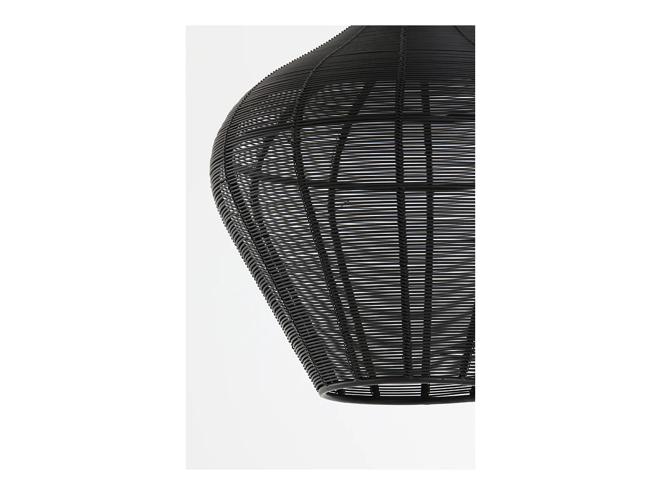 Pendelleuchte ALVARO - Ø27x29,5cm - Schwarz