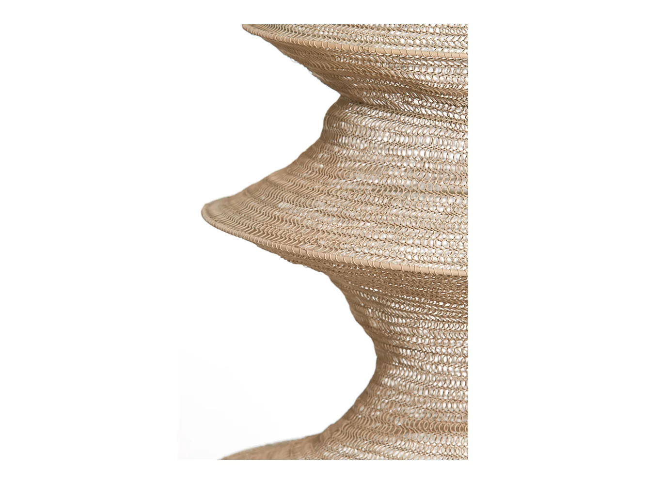 Suspension NAKISHA - Ø48x82cm - Marron