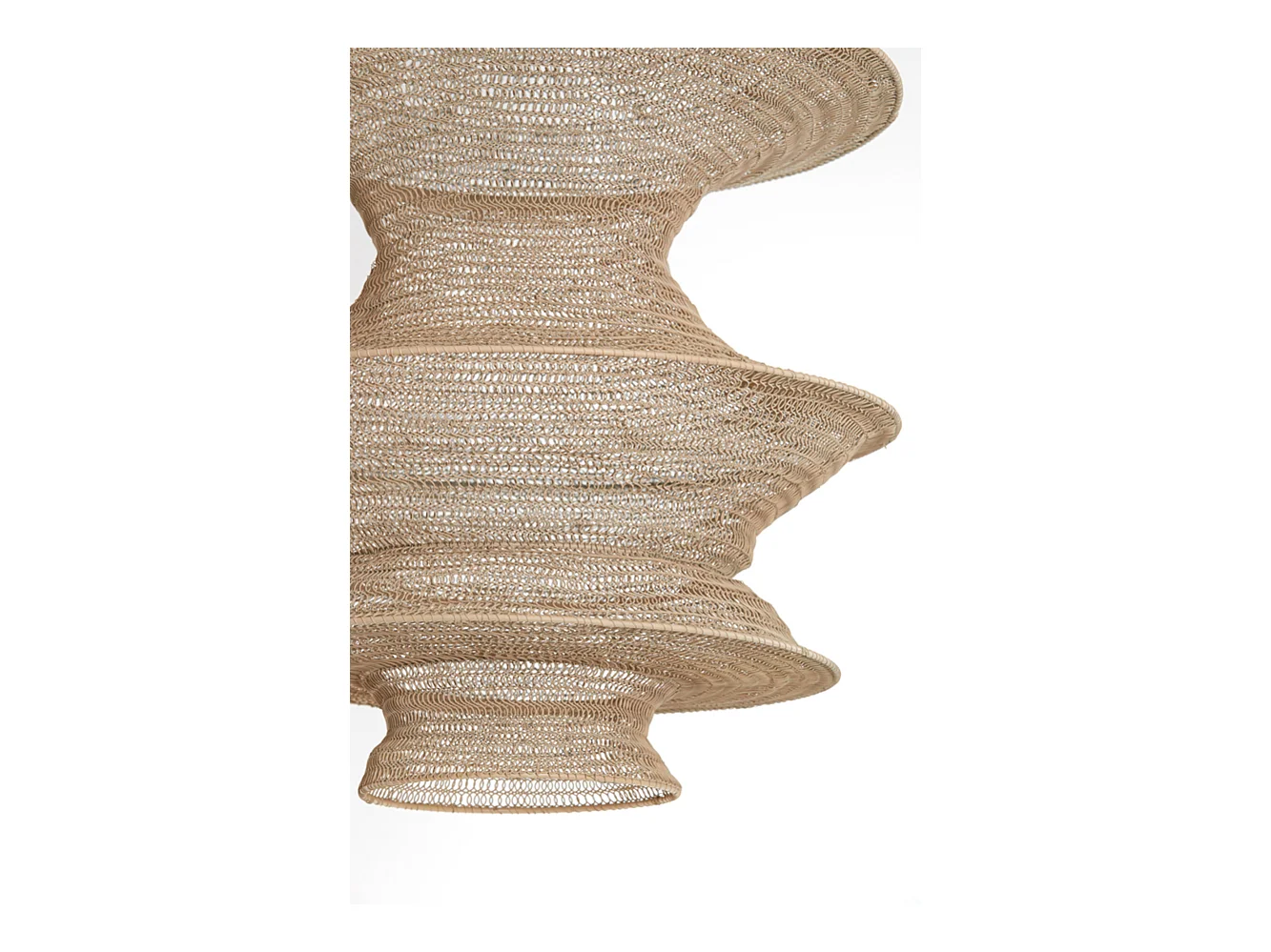 Suspension NAKISHA - Ø48x82cm - Marron