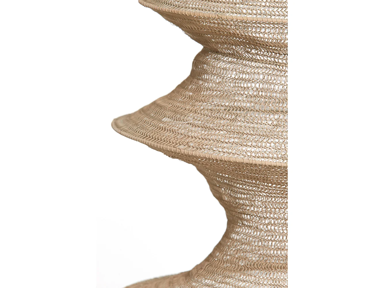 Suspension NAKISHA - Ø48x82cm - Marron