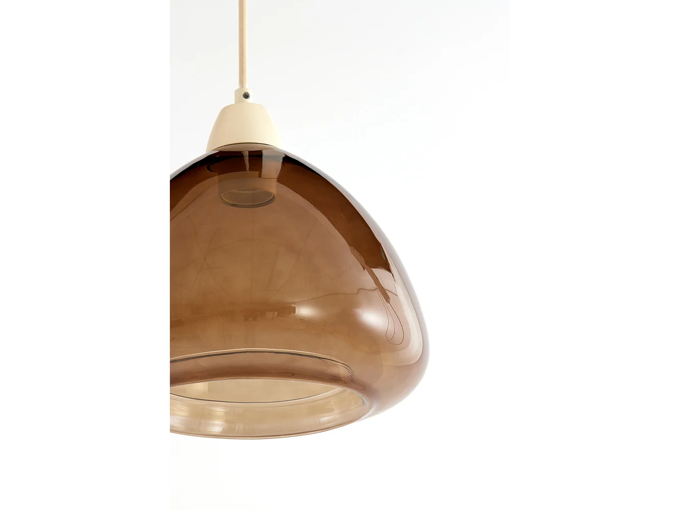 Hanglamp BISHO - 94x26x19cm - Bruin