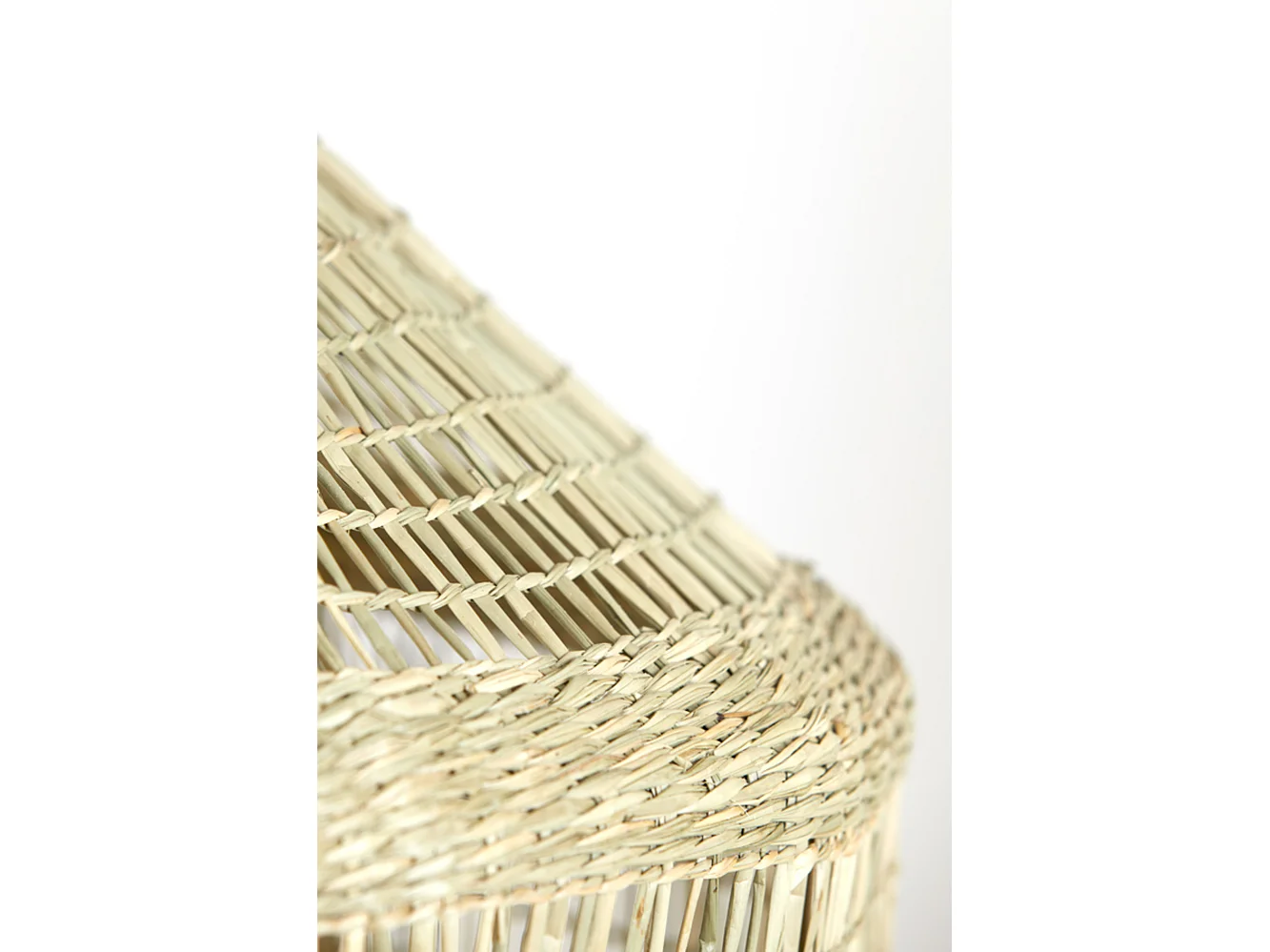 Lámpara colgante LATIKA - Ø55x38cm - Marrón