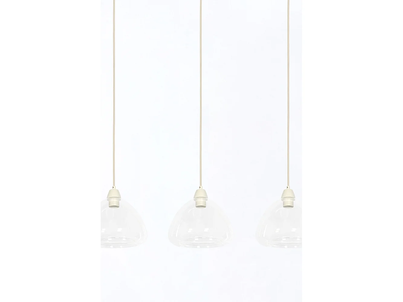 Hanglamp BISHO - 94x26x19cm - Wit