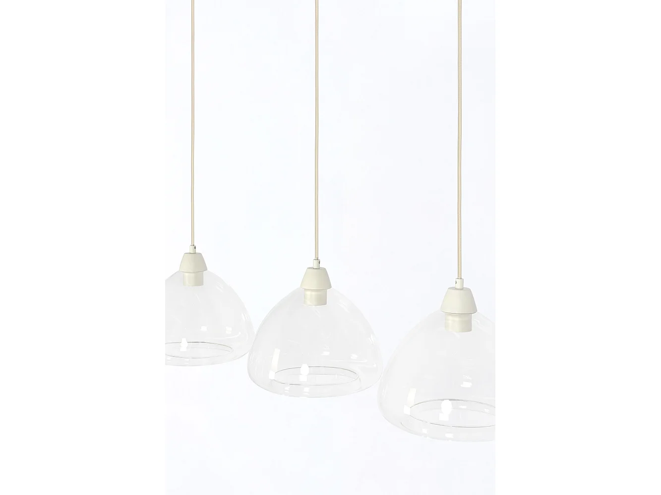 Hanglamp BISHO - 94x26x19cm - Wit