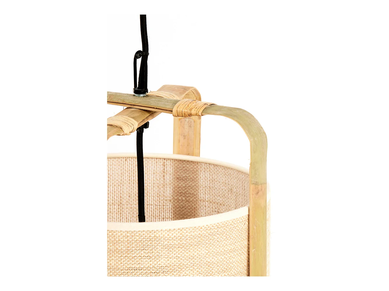 Suspension SENDAI - Ø37x66cm - Marron