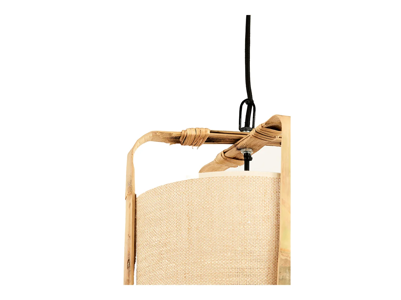 Suspension SENDAI - Ø37x66cm - Marron