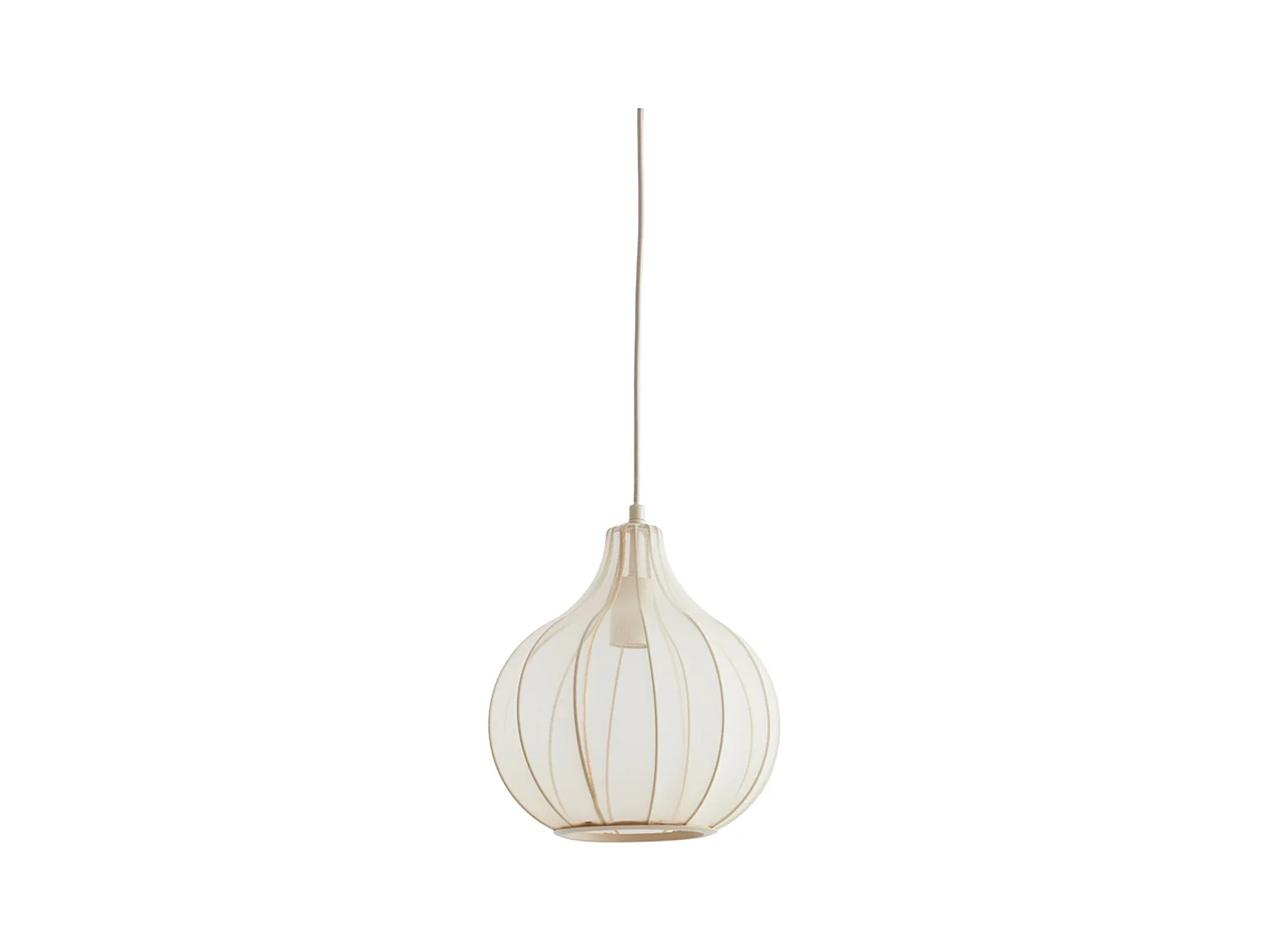 Suspension ELATI - Ø29x31cm - Marron