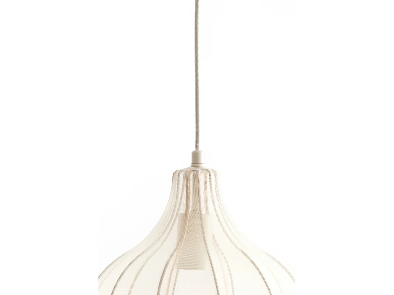 Suspension ELATI - Ø29x31cm - Marron