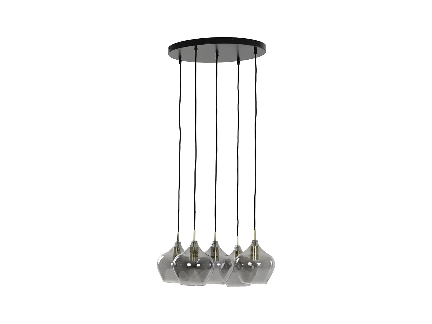 Hängelampe RAKEL - Ø61x66cm - Bronze