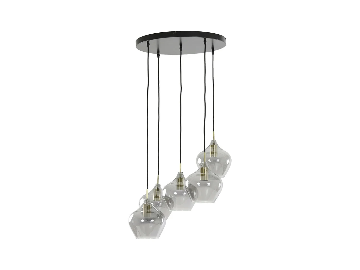 Lampe suspendue RAKEL / Ø61x66cm - Bronze