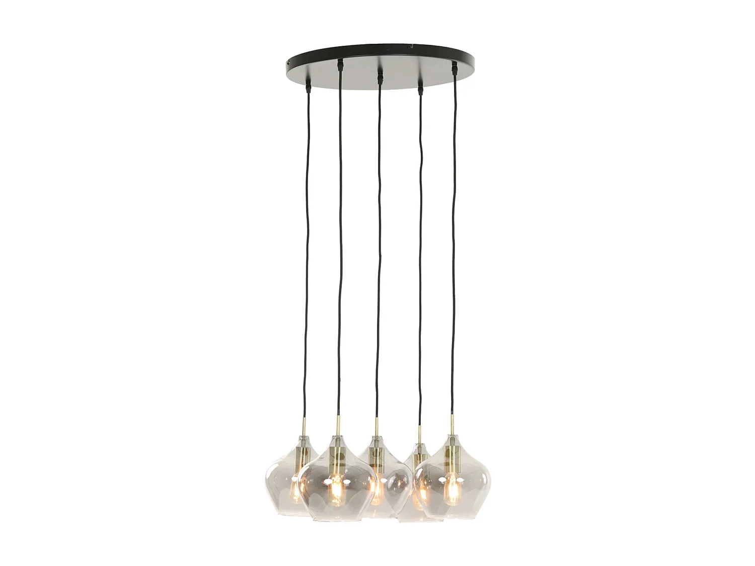Lampe suspendue RAKEL / Ø61x66cm - Bronze