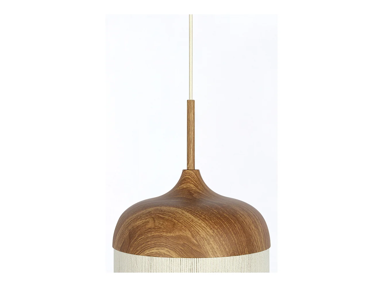 Pendelleuchte DANIA - Ø27,5x52cm - Braun