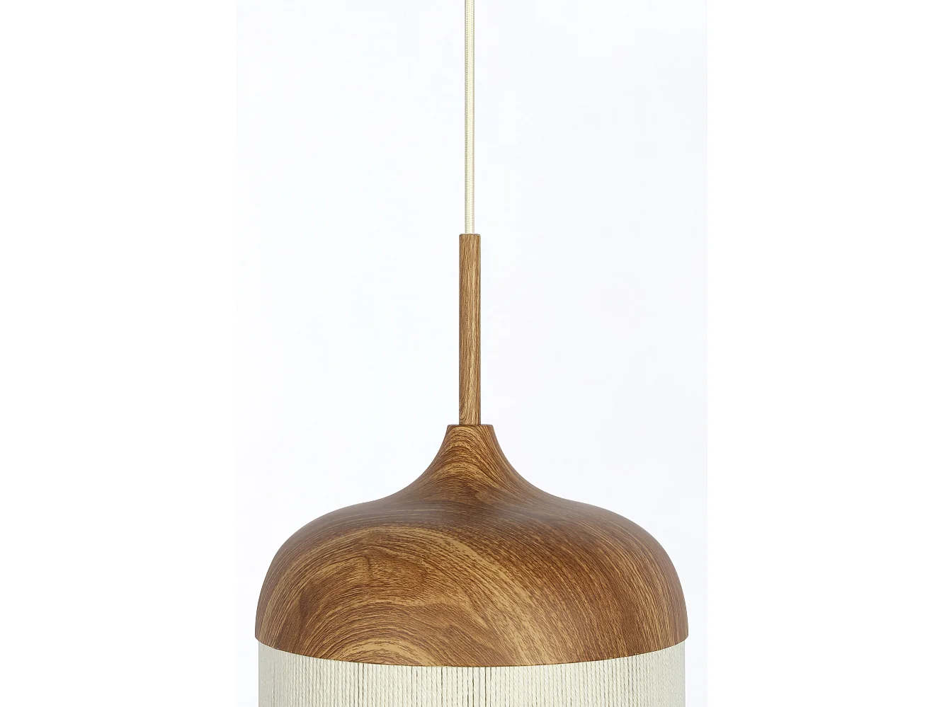 Suspension DANIA - Ø27,5x52cm - Marron