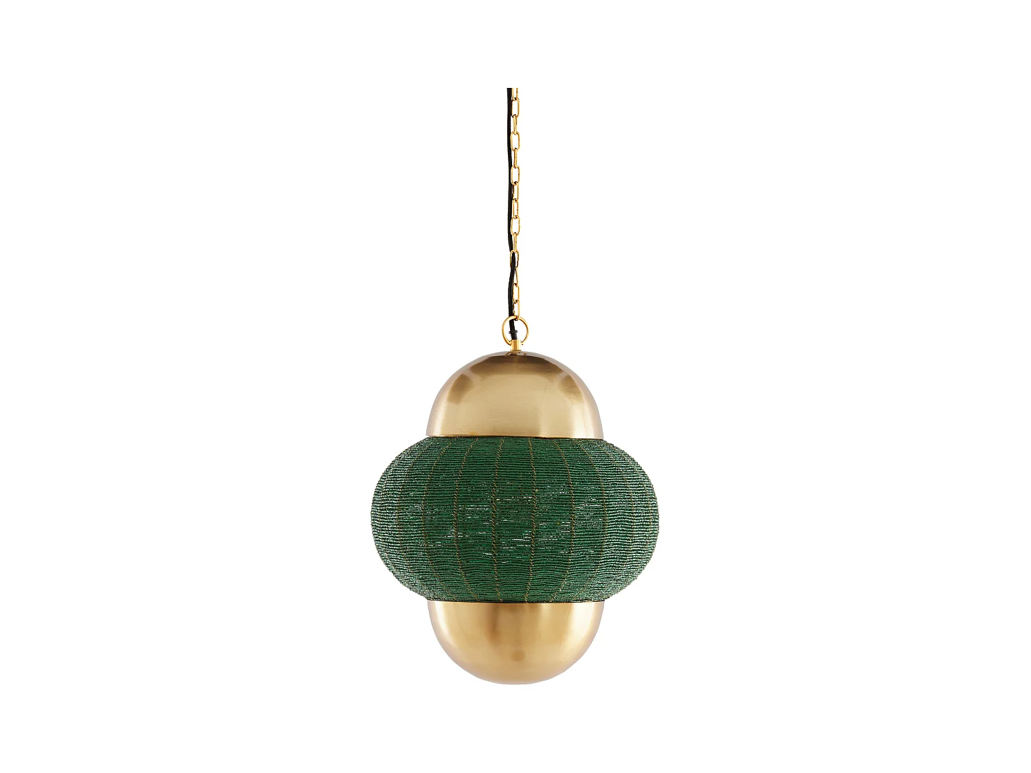 Lampe à suspension CETARA - Ø33x38cm - Vert