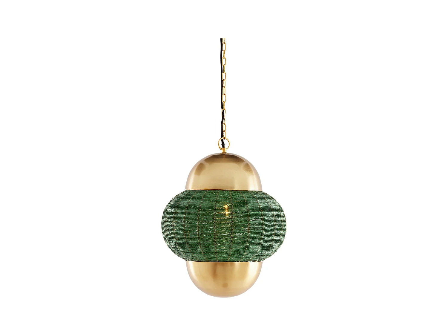 Lampe à suspension CETARA - Ø33x38cm - Vert