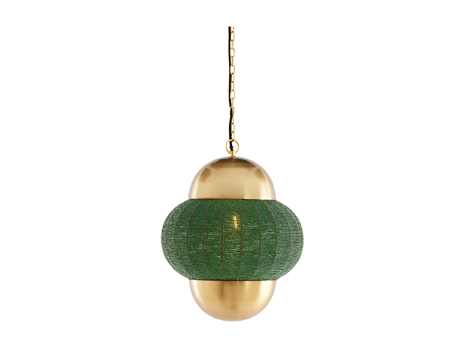 Lampe à suspension CETARA - Ø33x38cm - Vert