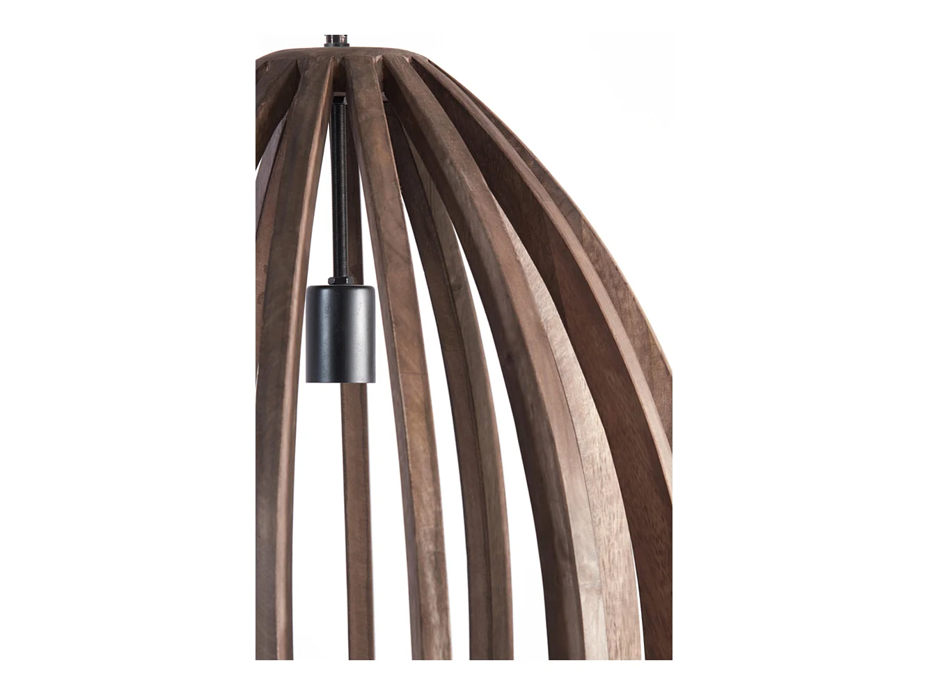 Suspension HARANKA - Ø47x56cm - Marron