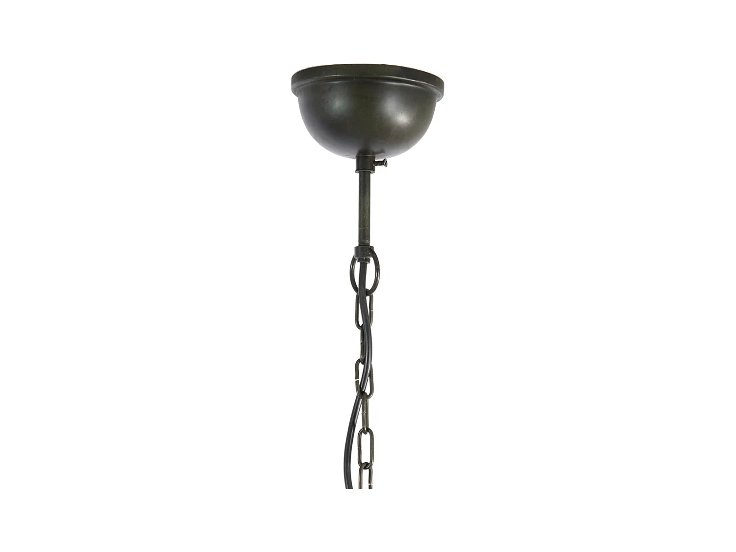 Suspension HARANKA - Ø47x56cm - Marron