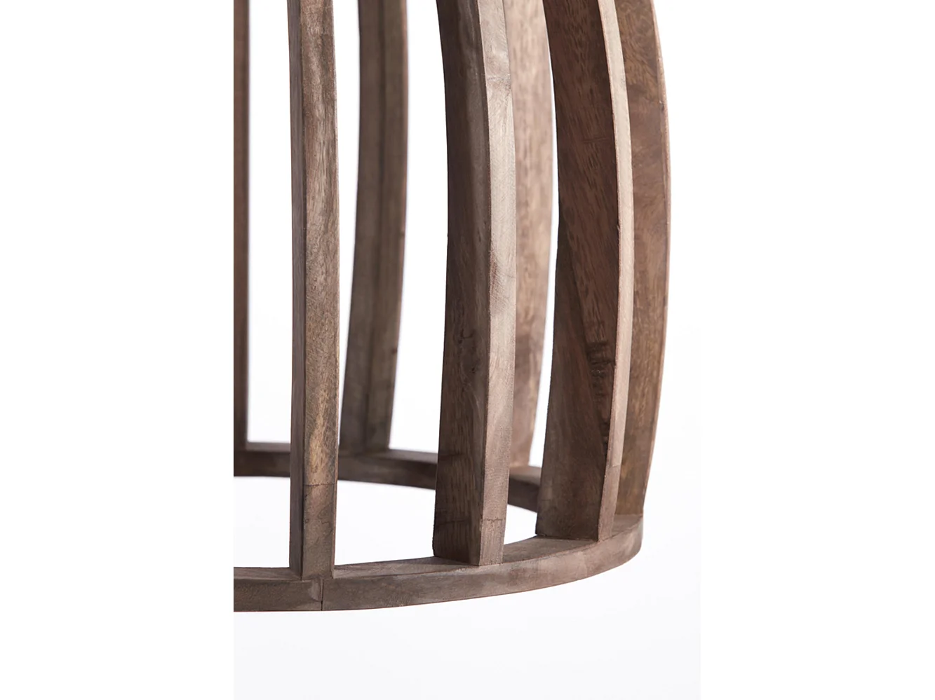 Suspension HARANKA - Ø47x56cm - Marron