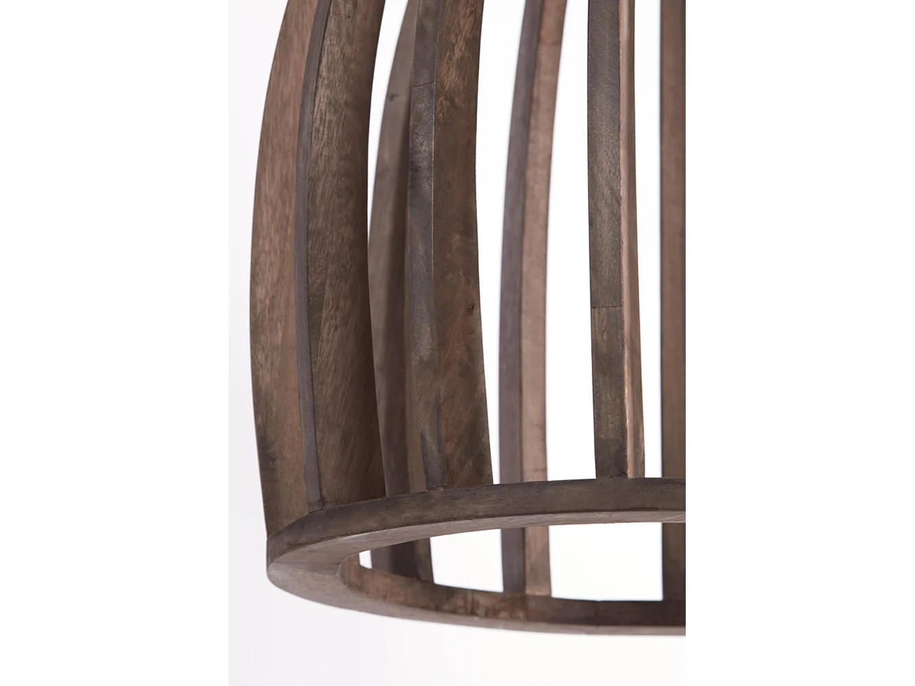 Suspension HARANKA - Ø47x56cm - Marron