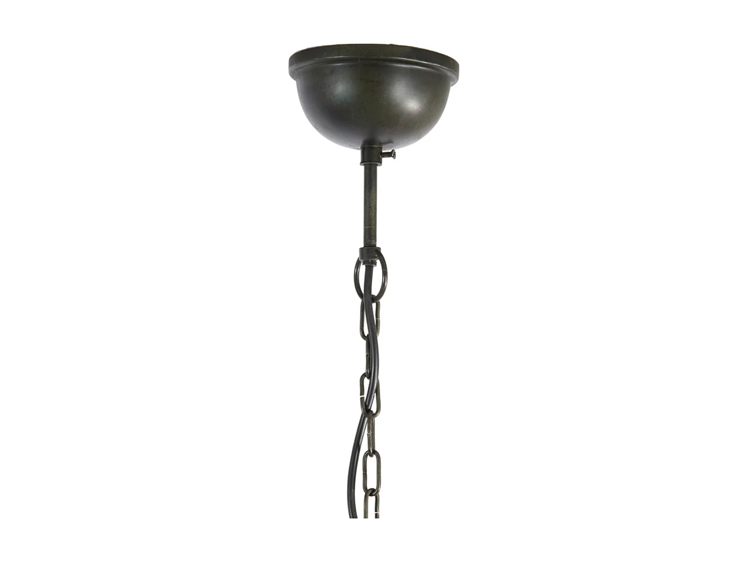Suspension HARANKA - Ø47x56cm - Marron