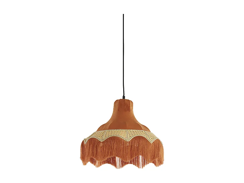 Hanglamp MIZIA - Ø40x35.5cm - Oranje