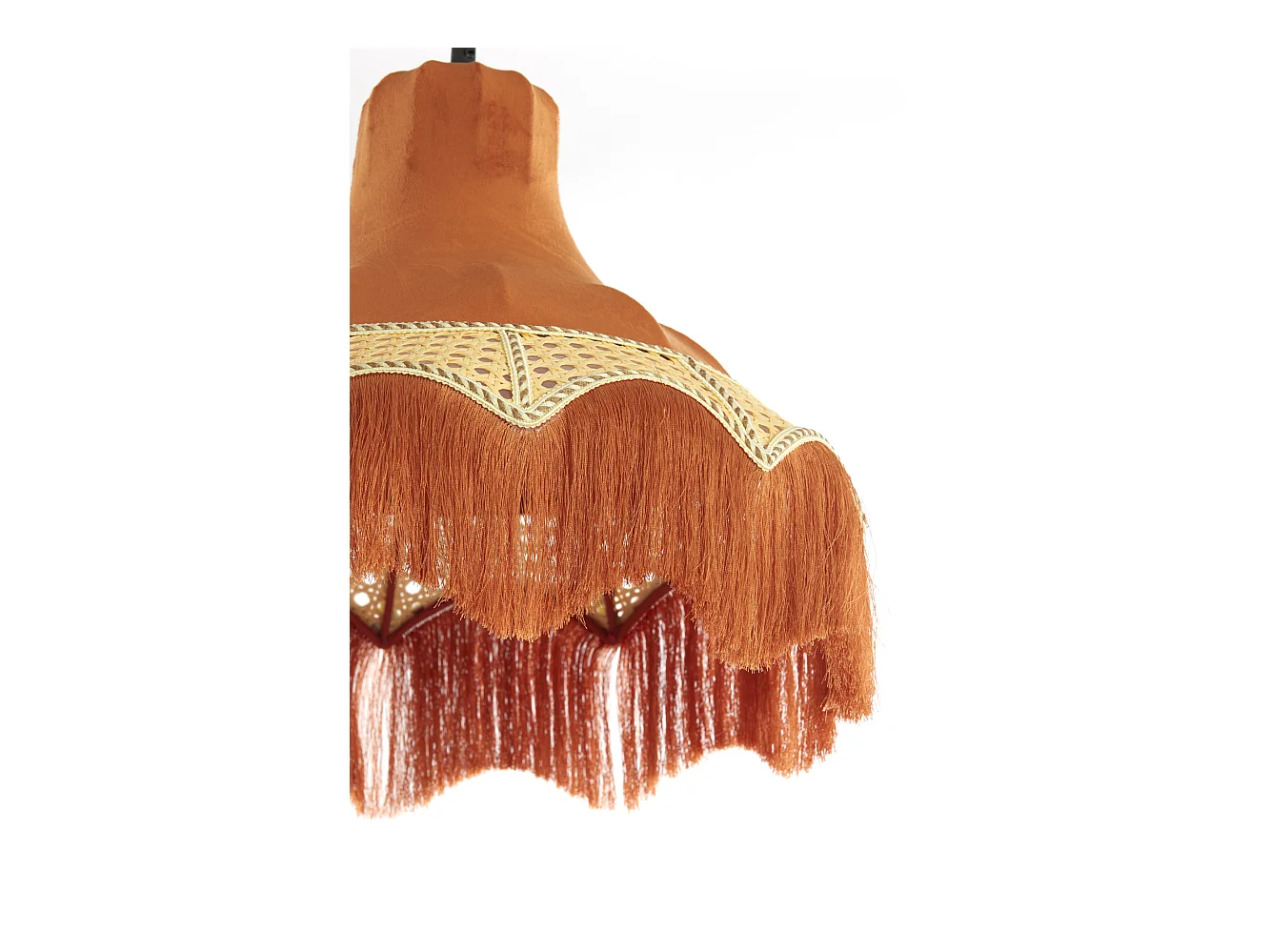 Suspension MIZIA - Ø40x35,5cm - Orange