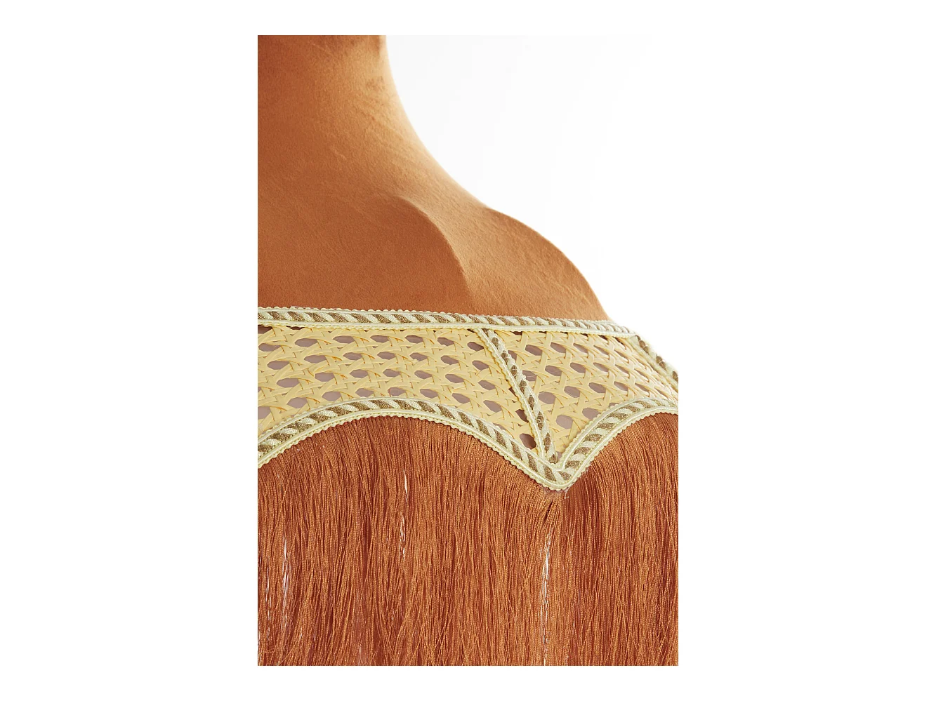 Suspension MIZIA - Ø40x35,5cm - Orange