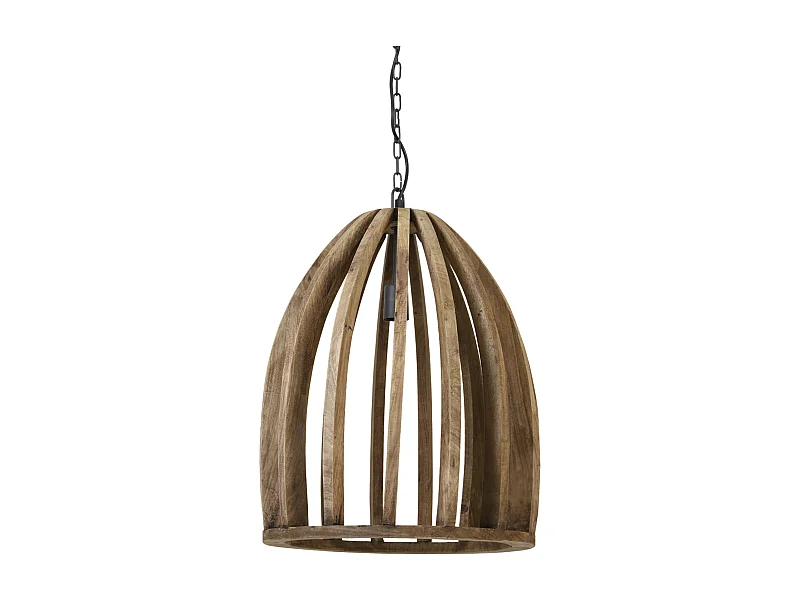 Suspension HARANKA - Ø47x56cm - Marron