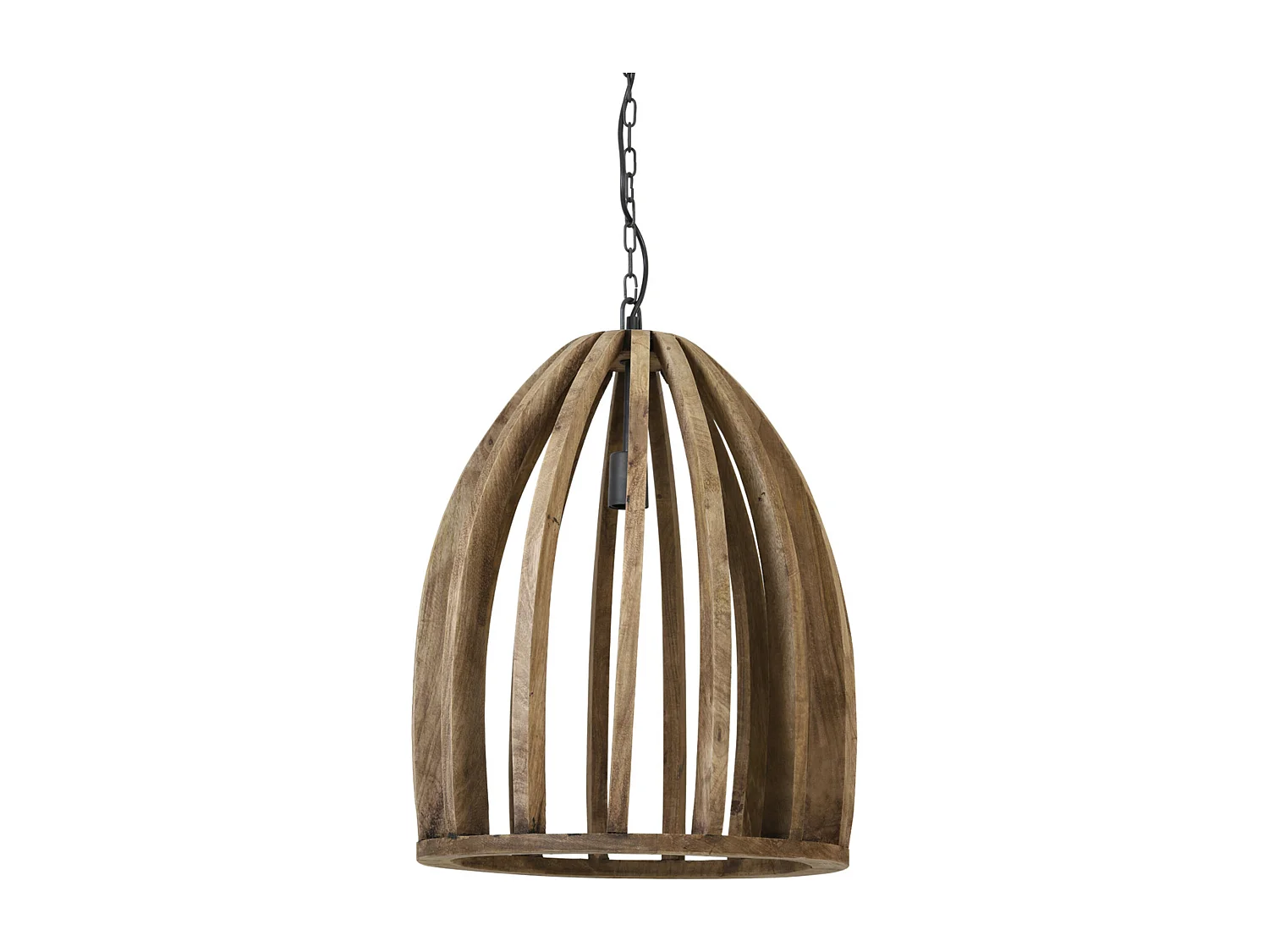 Suspension HARANKA - Ø47x56cm - Marron