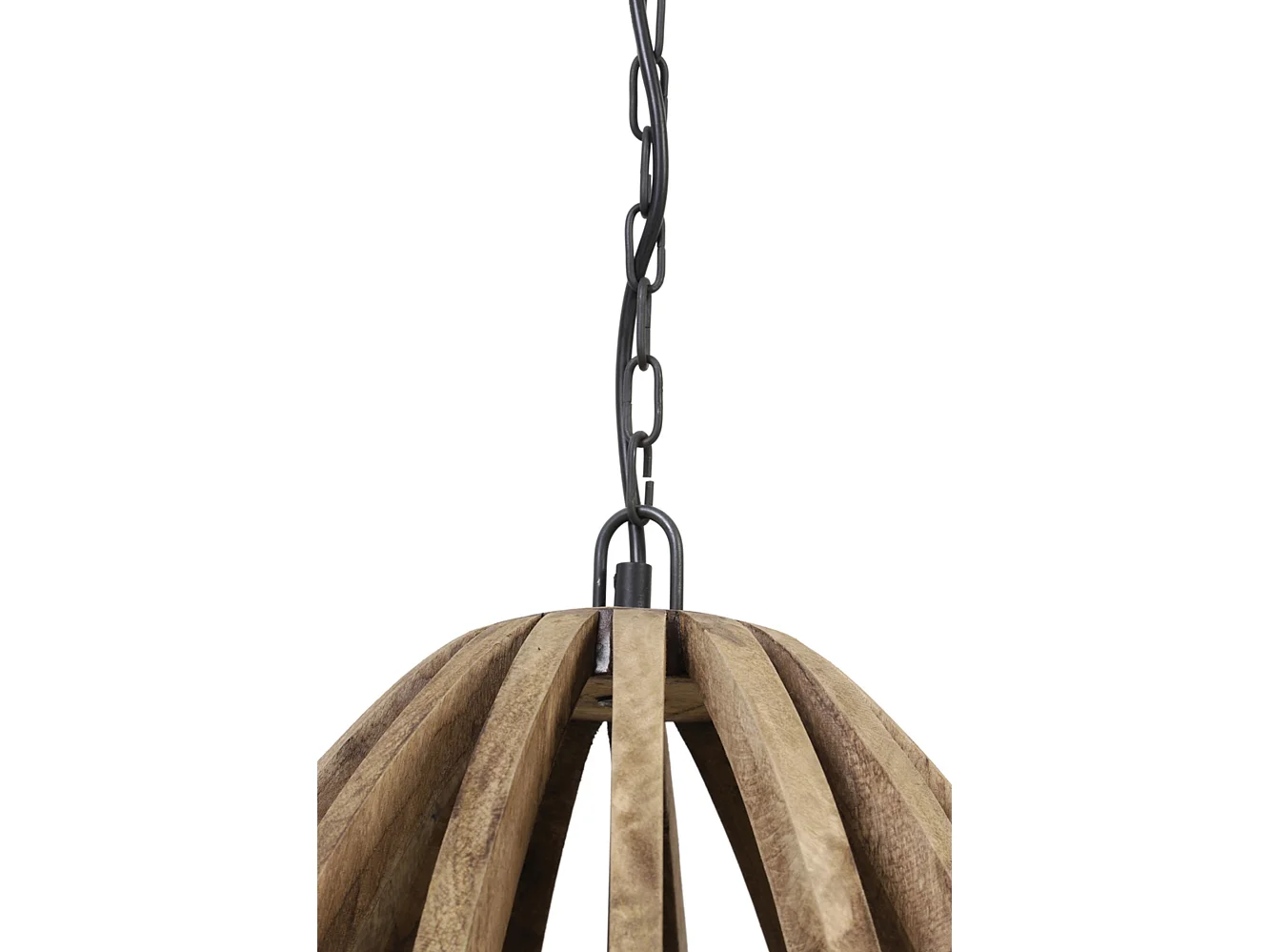 Suspension HARANKA - Ø47x56cm - Marron