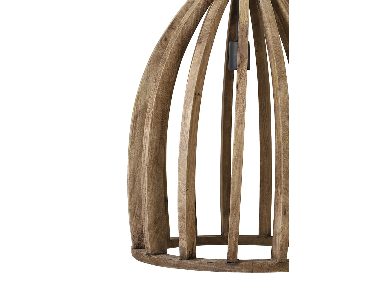 Suspension HARANKA - Ø47x56cm - Marron