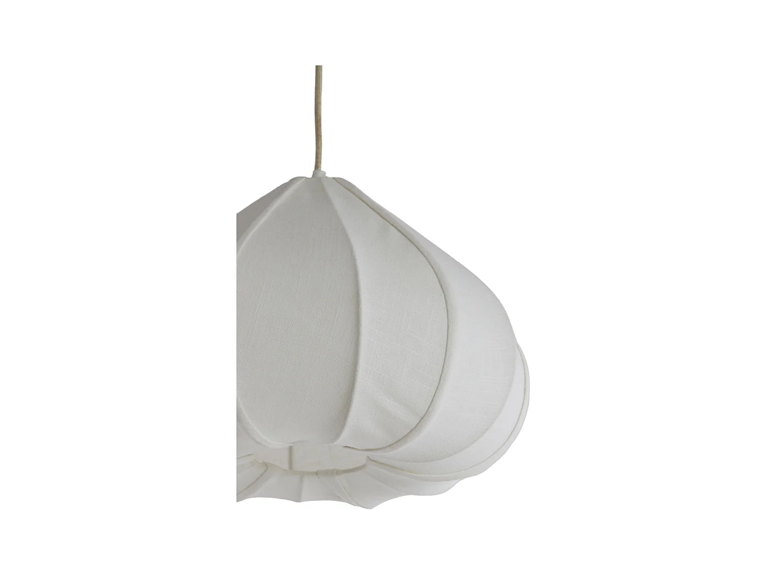 Hanglamp ZUBEDA - Ø38.5x28cm - Wit