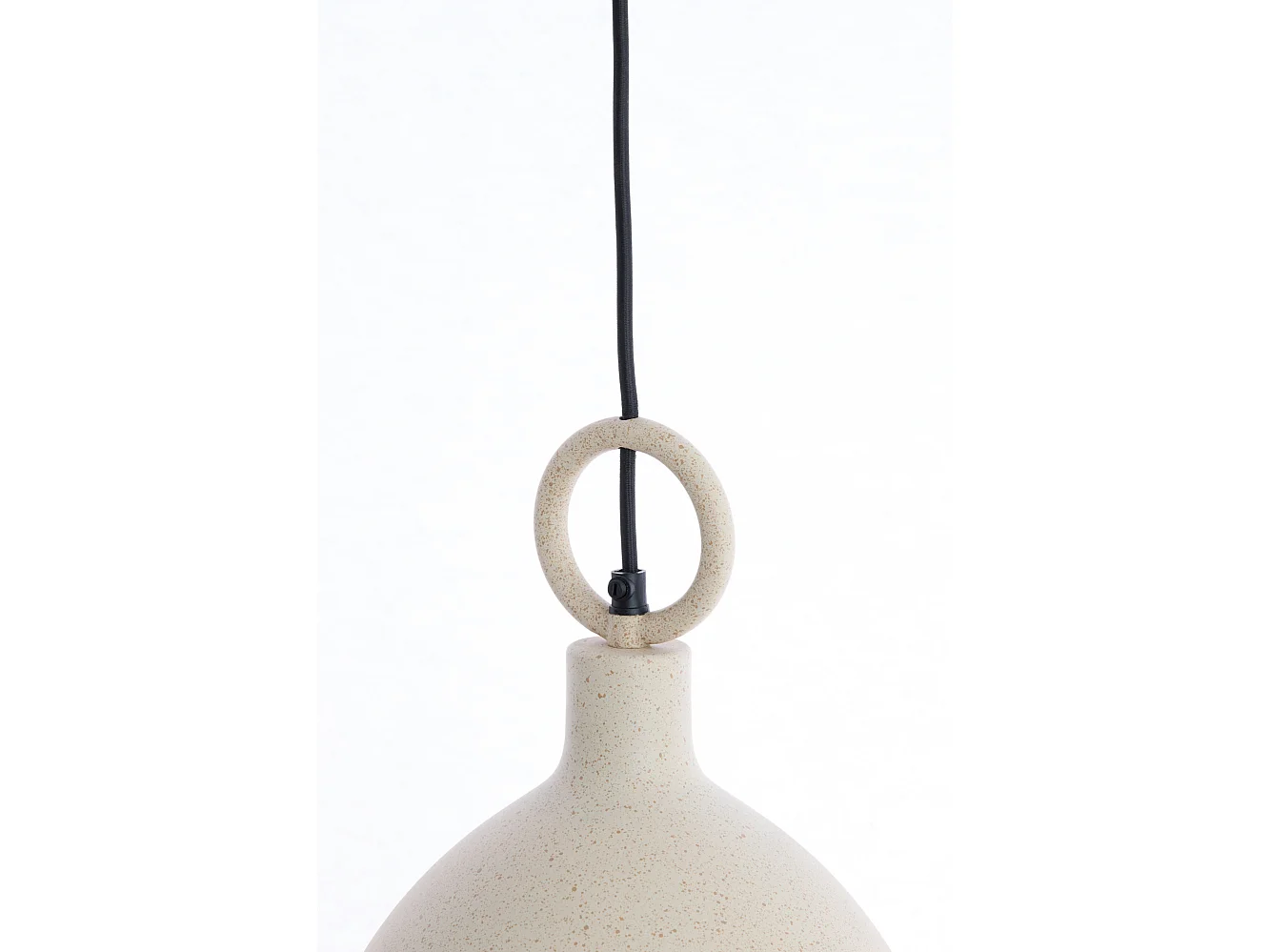 Hanglamp ROSERO - Ø24x39cm - Bruin