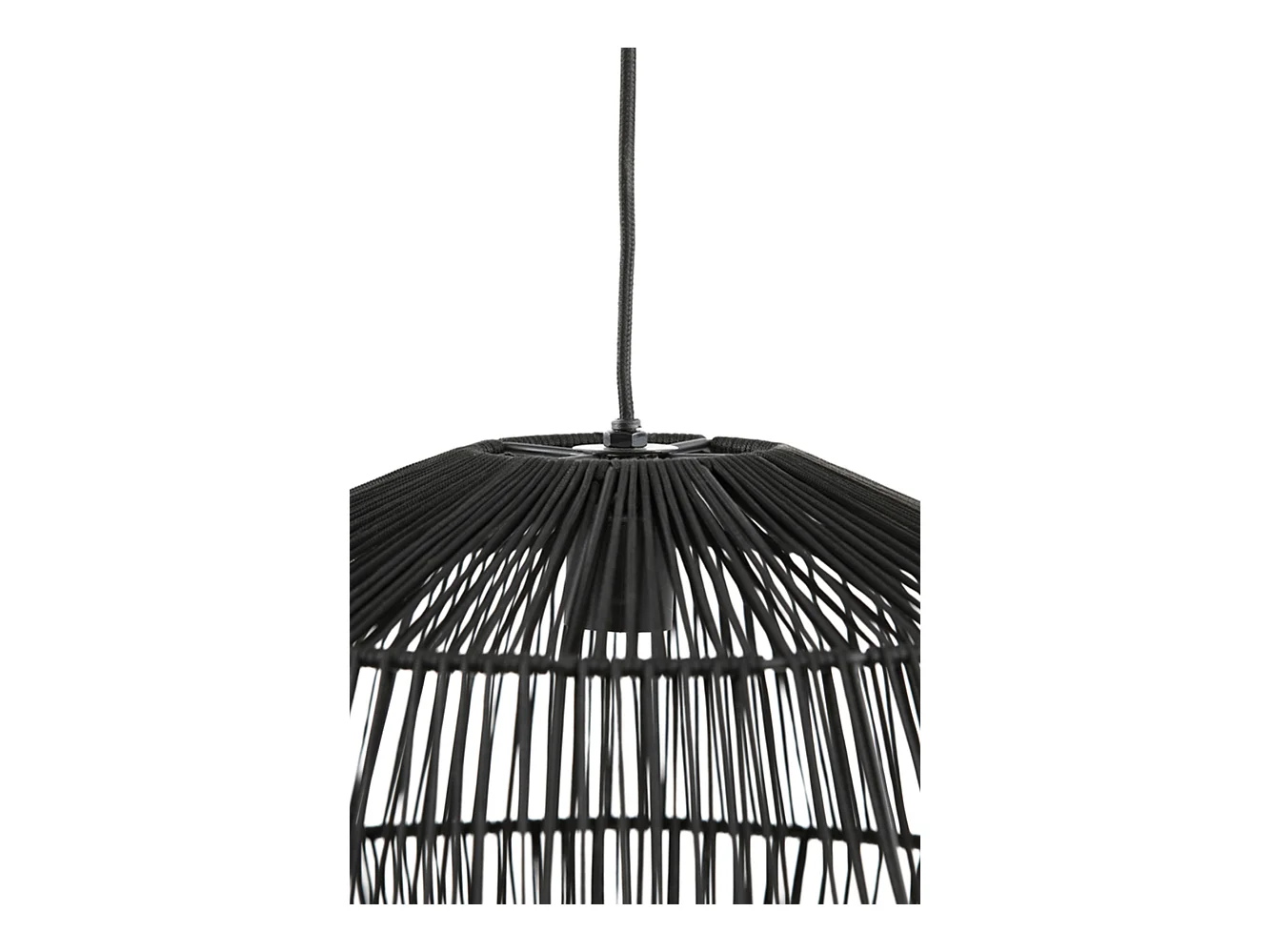 Suspension DEYA - Ø40x24cm - Noir